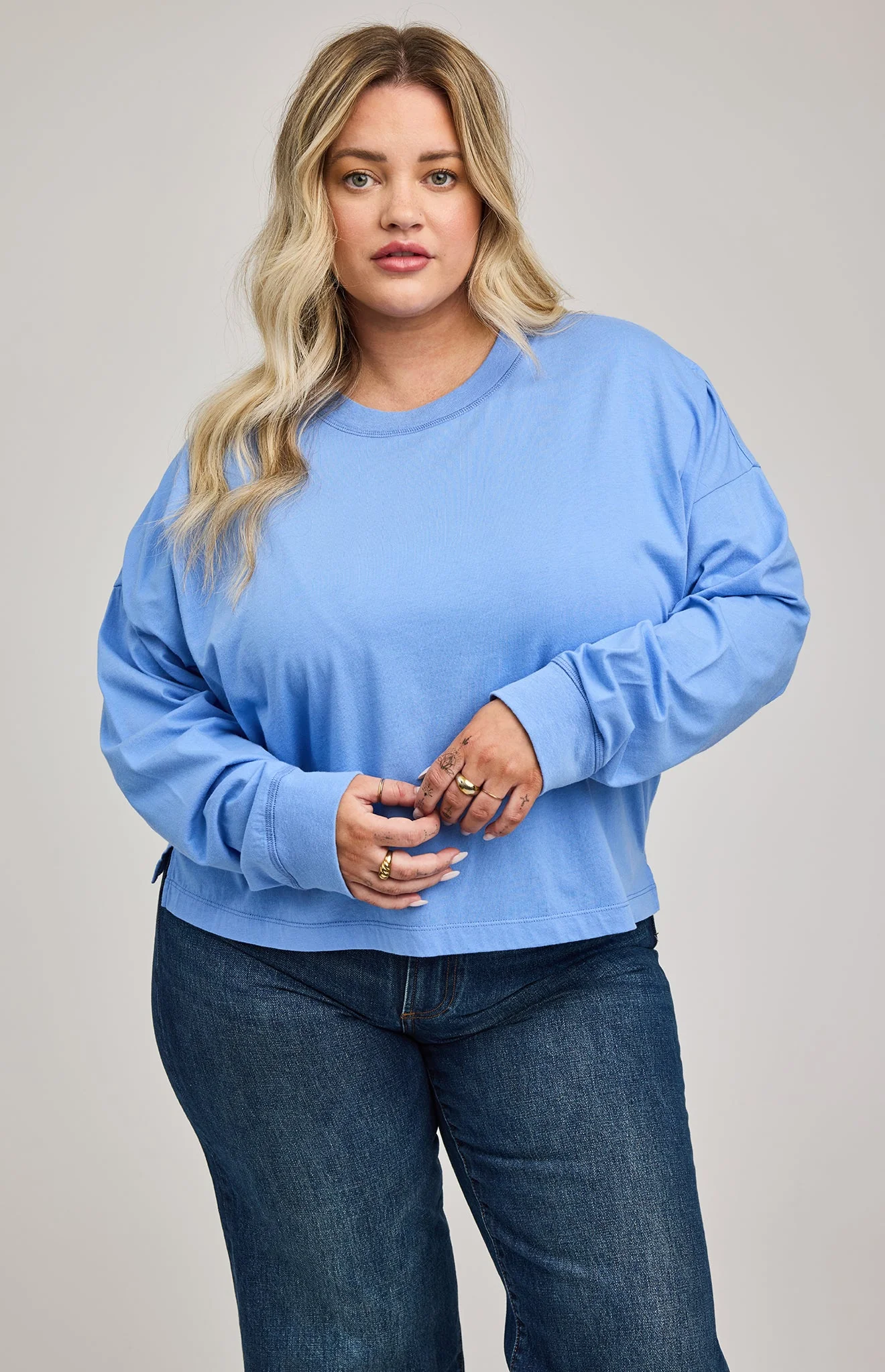 Christy Cotton Long Sleeve Top - Image 10