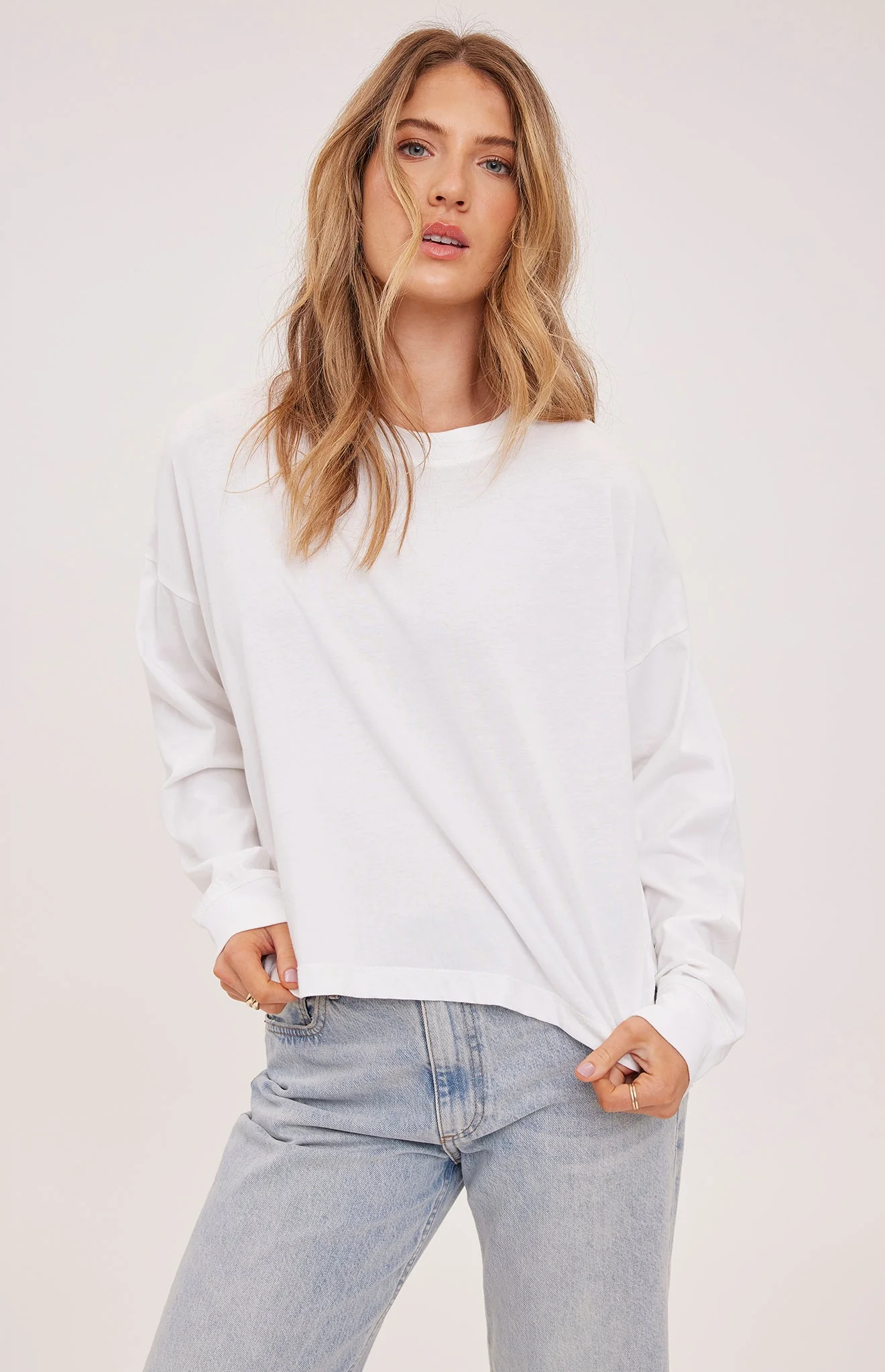 Christy Cotton Long Sleeve Top - Image 6