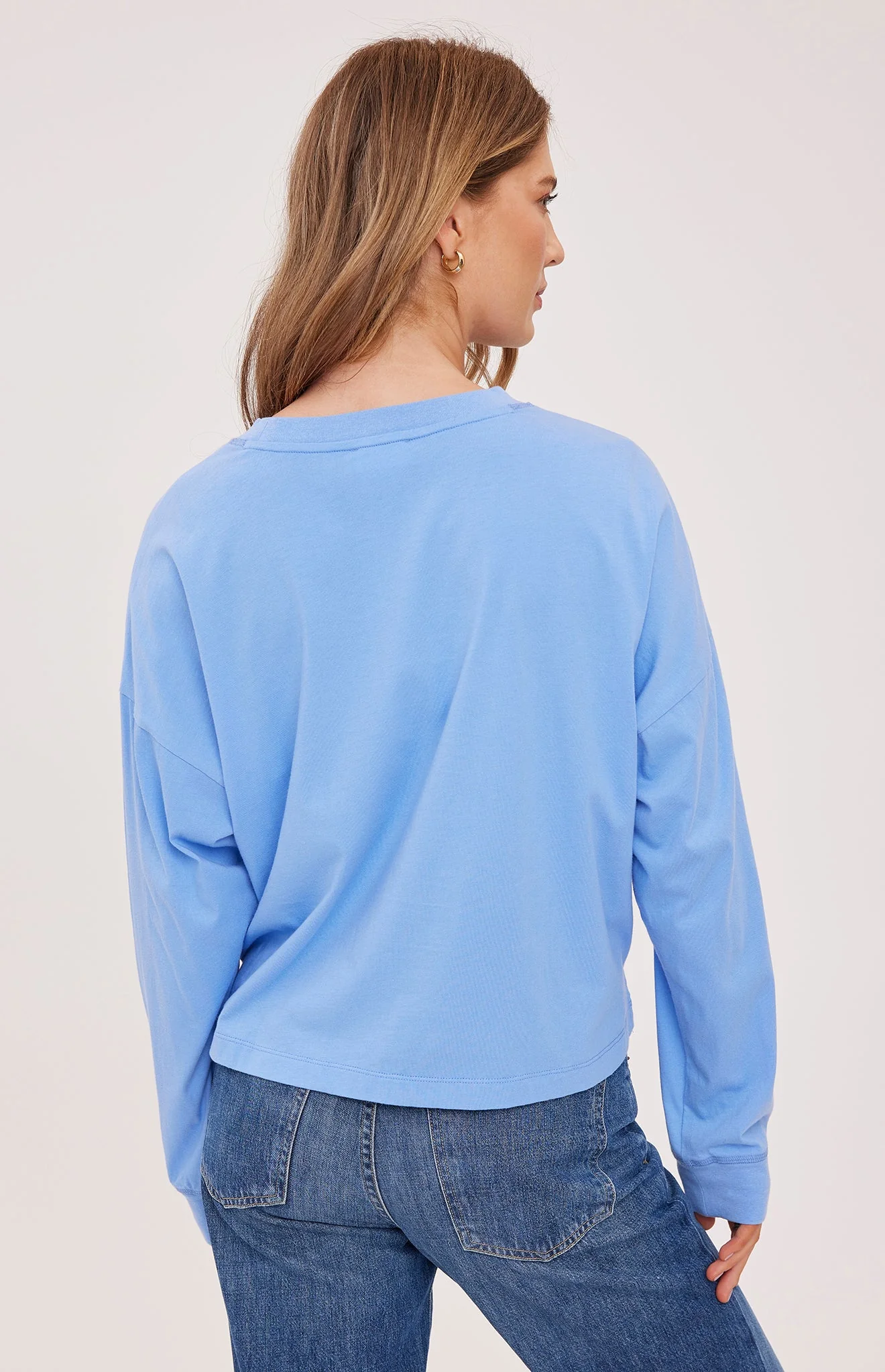 Christy Cotton Long Sleeve Top - Image 9