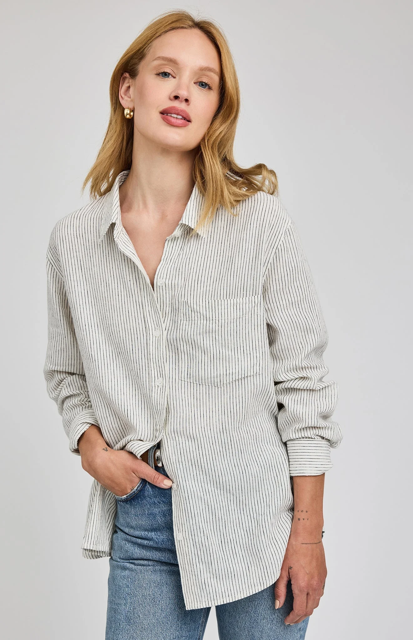 Dominique Button Down Shirt - Image 9