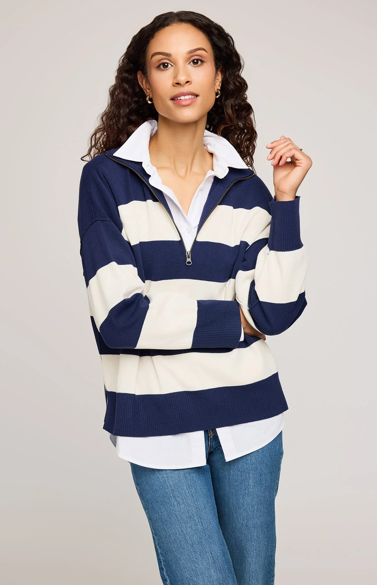 Idris Striped Sweater - Image 10