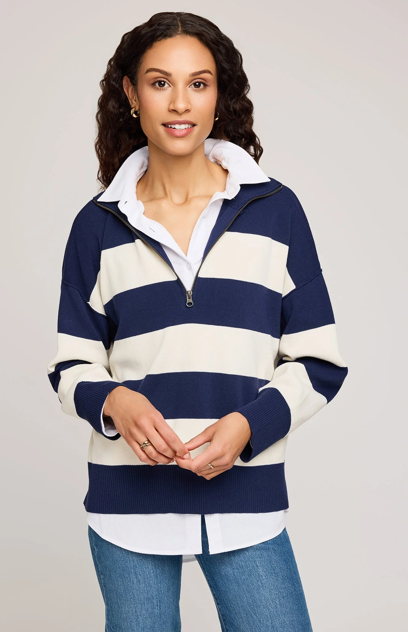 Idris Striped Sweater - Image 9