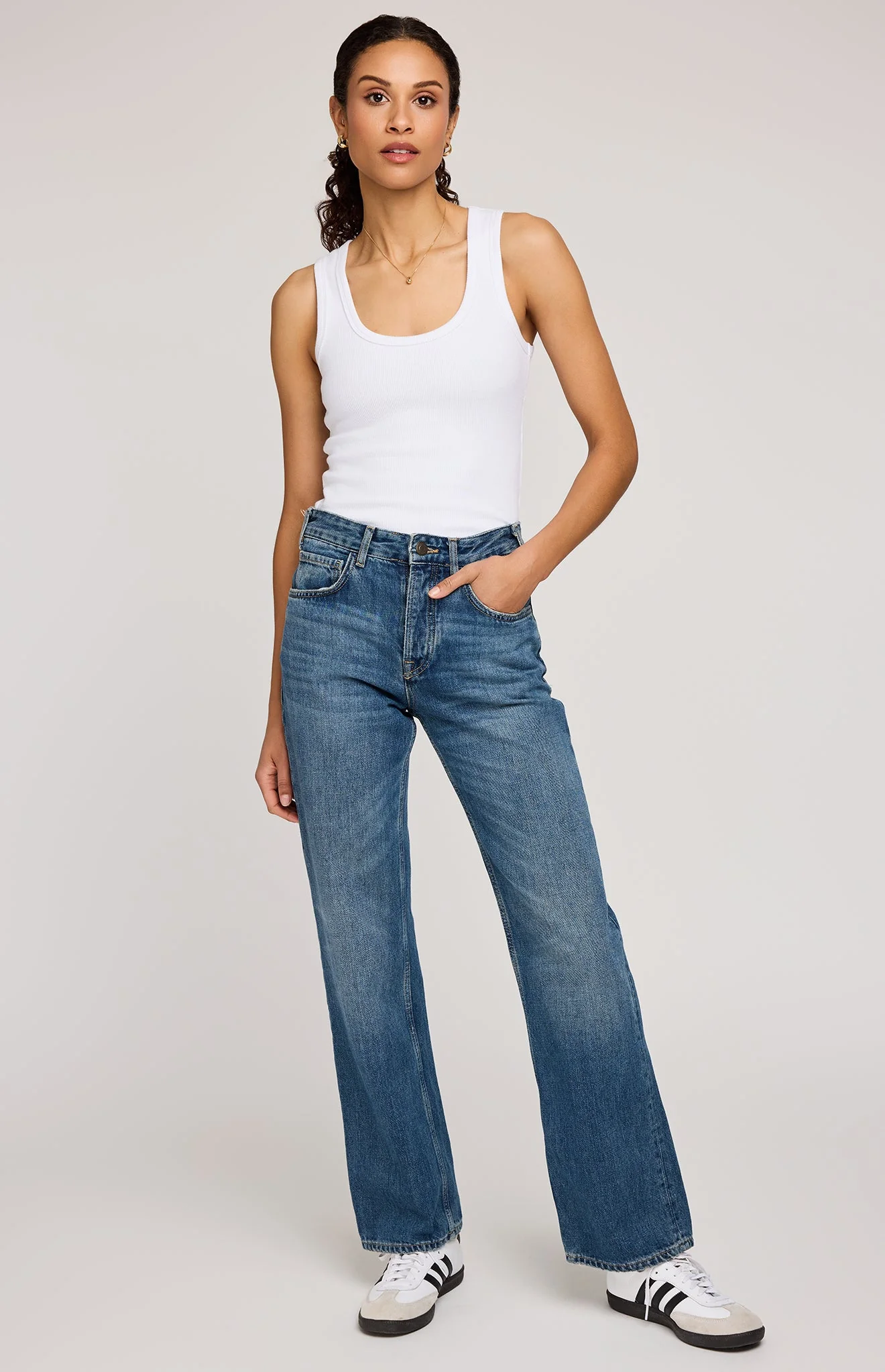 Jolie Ribbed Tank - Image 11