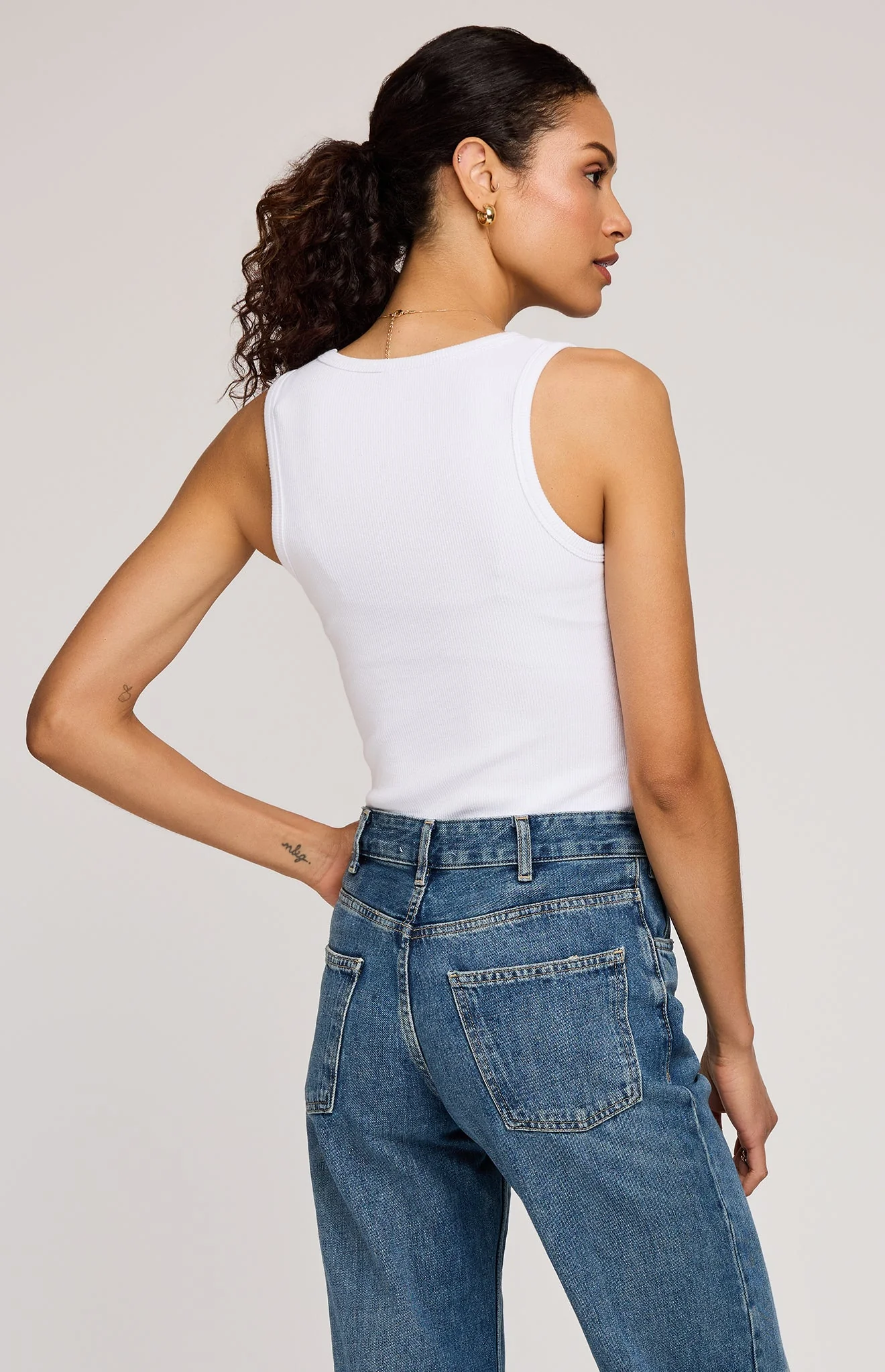 Jolie Ribbed Tank - Image 14