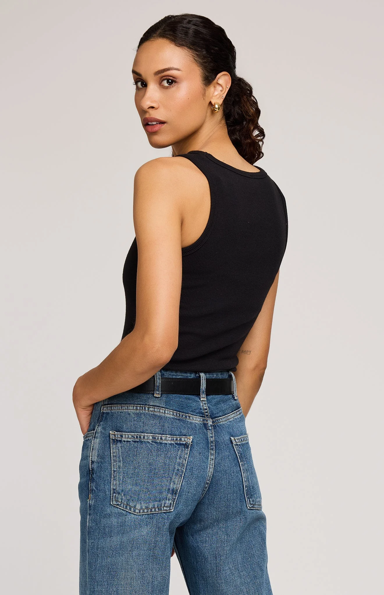 Jolie Ribbed Tank - Image 3