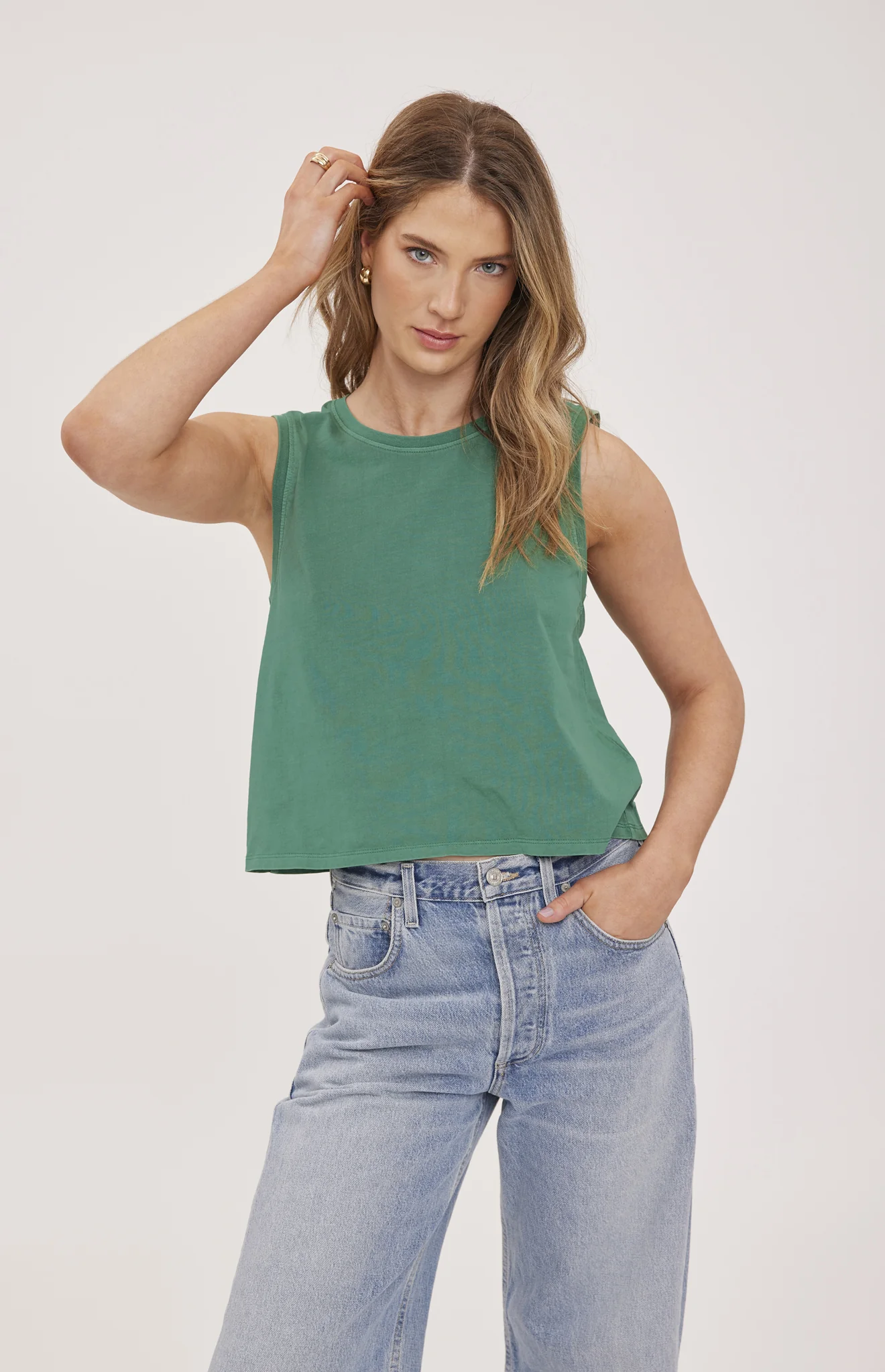 Kate Cotton Tank - Image 3