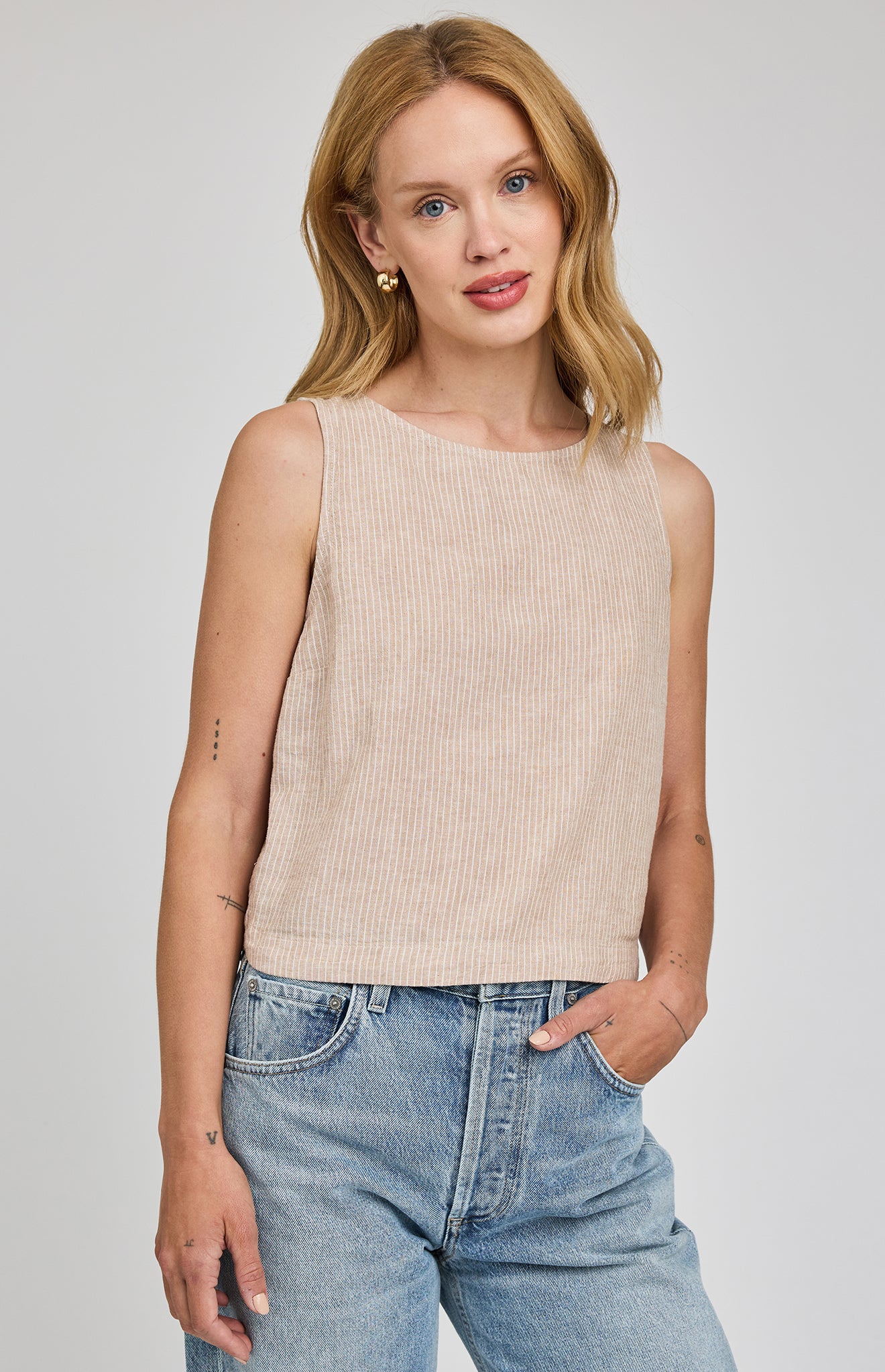 Leanna Sleeveless Top - Image 7