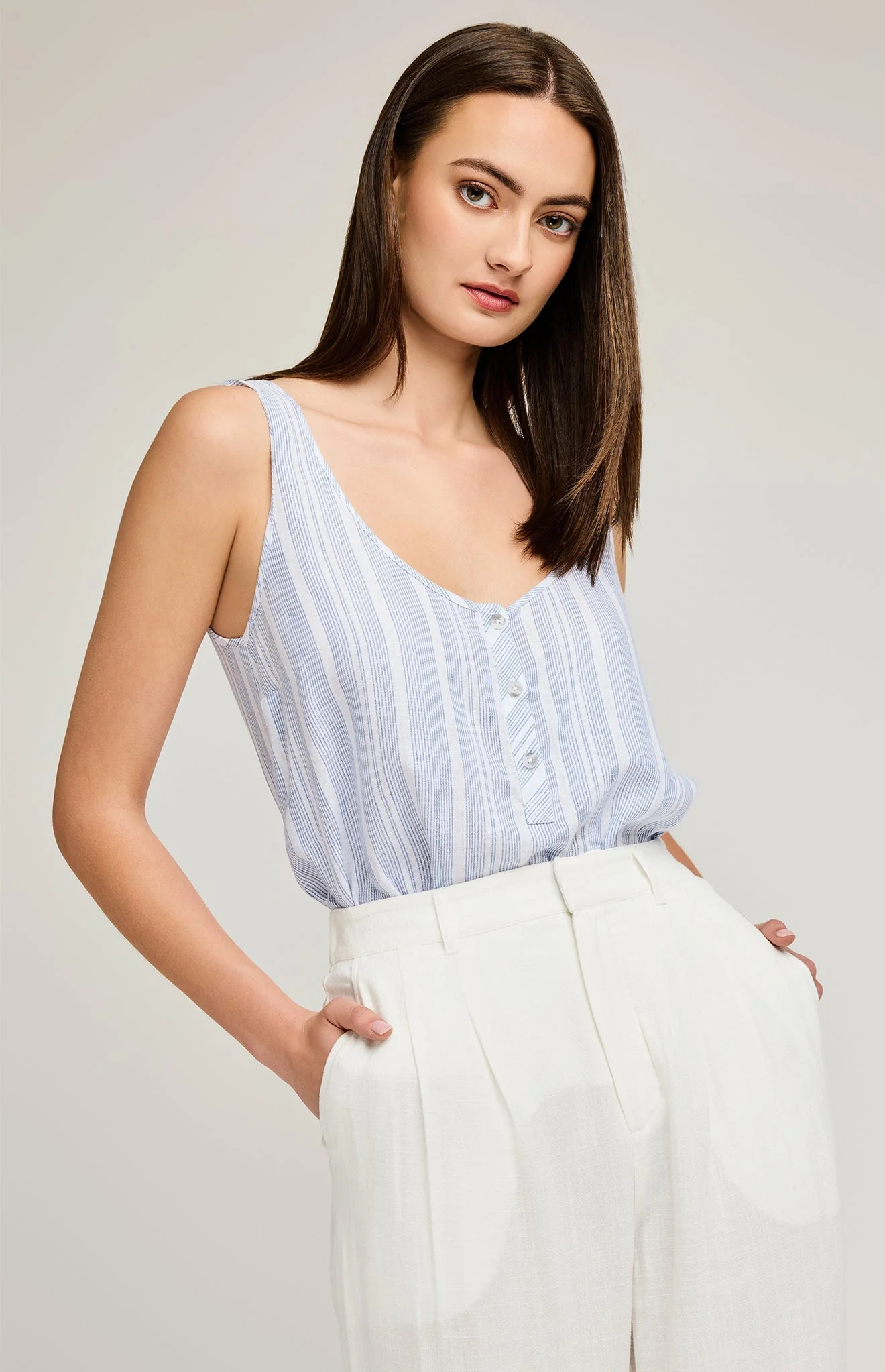 Romy Striped Tank - Image 3