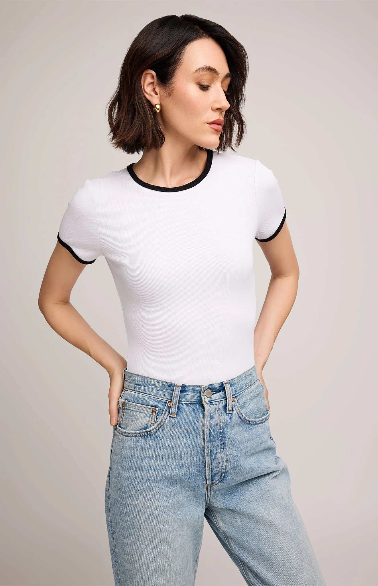 Shania Ribbed T-Shirt - Image 13