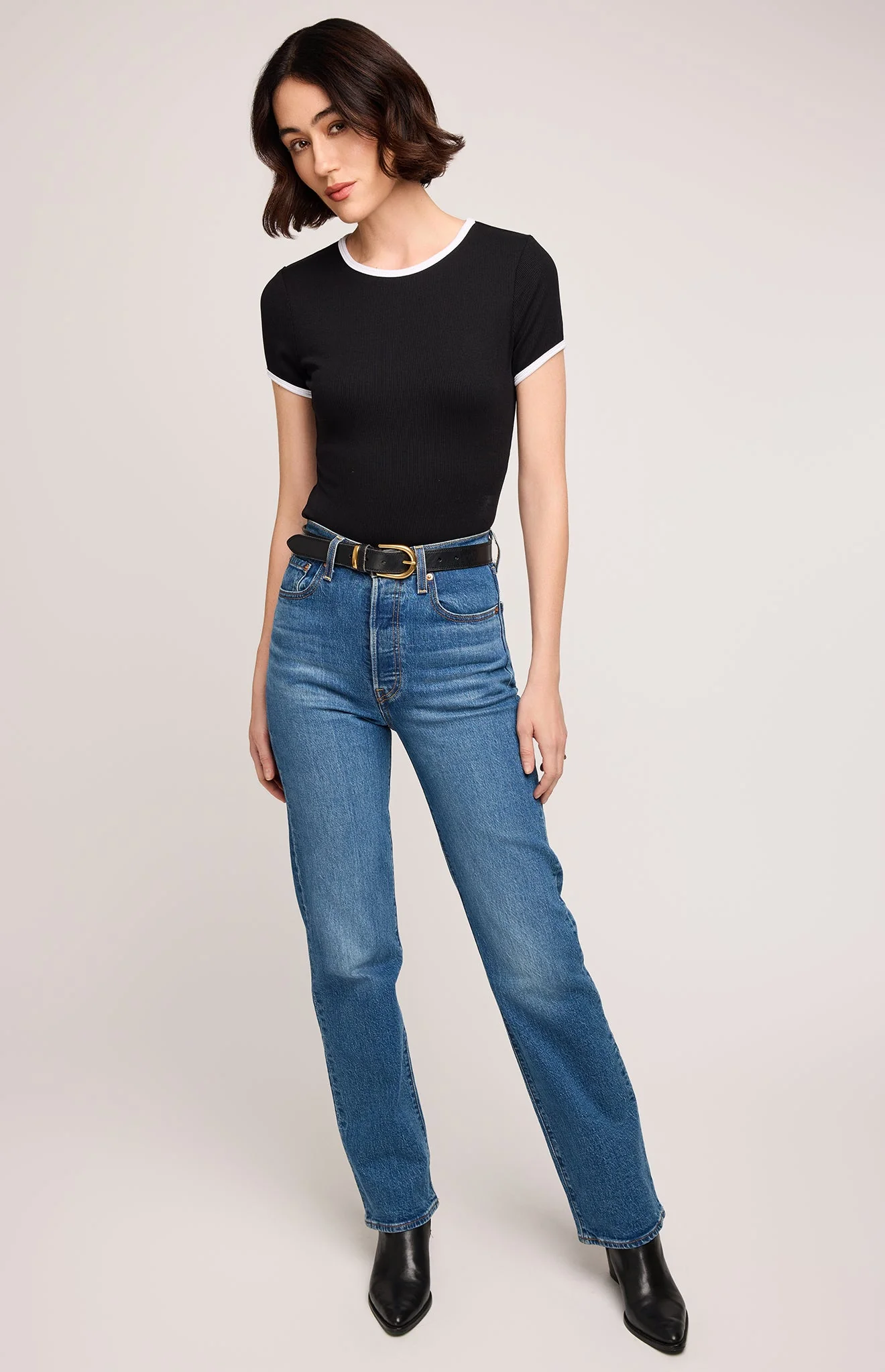 Shania Ribbed T-Shirt - Image 5