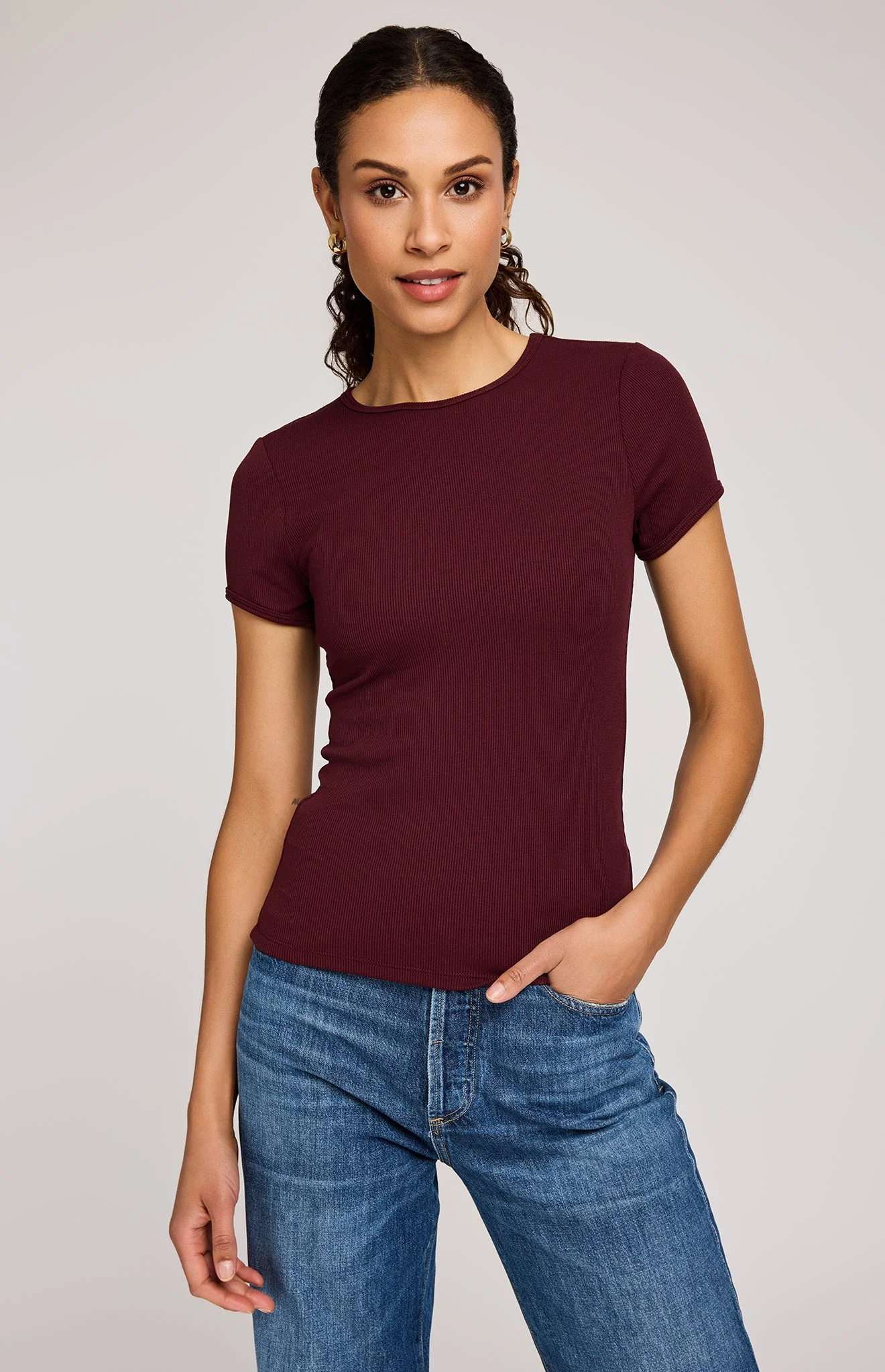 Shania Ribbed T-Shirt - Image 8