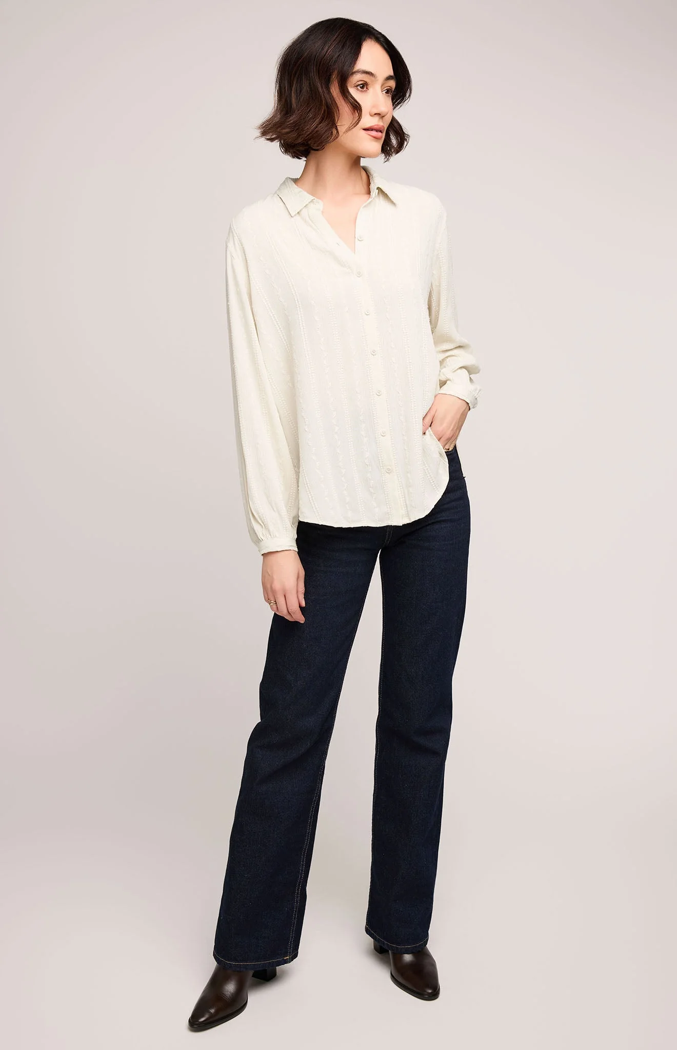 Solana Button Down Shirt - Image 3
