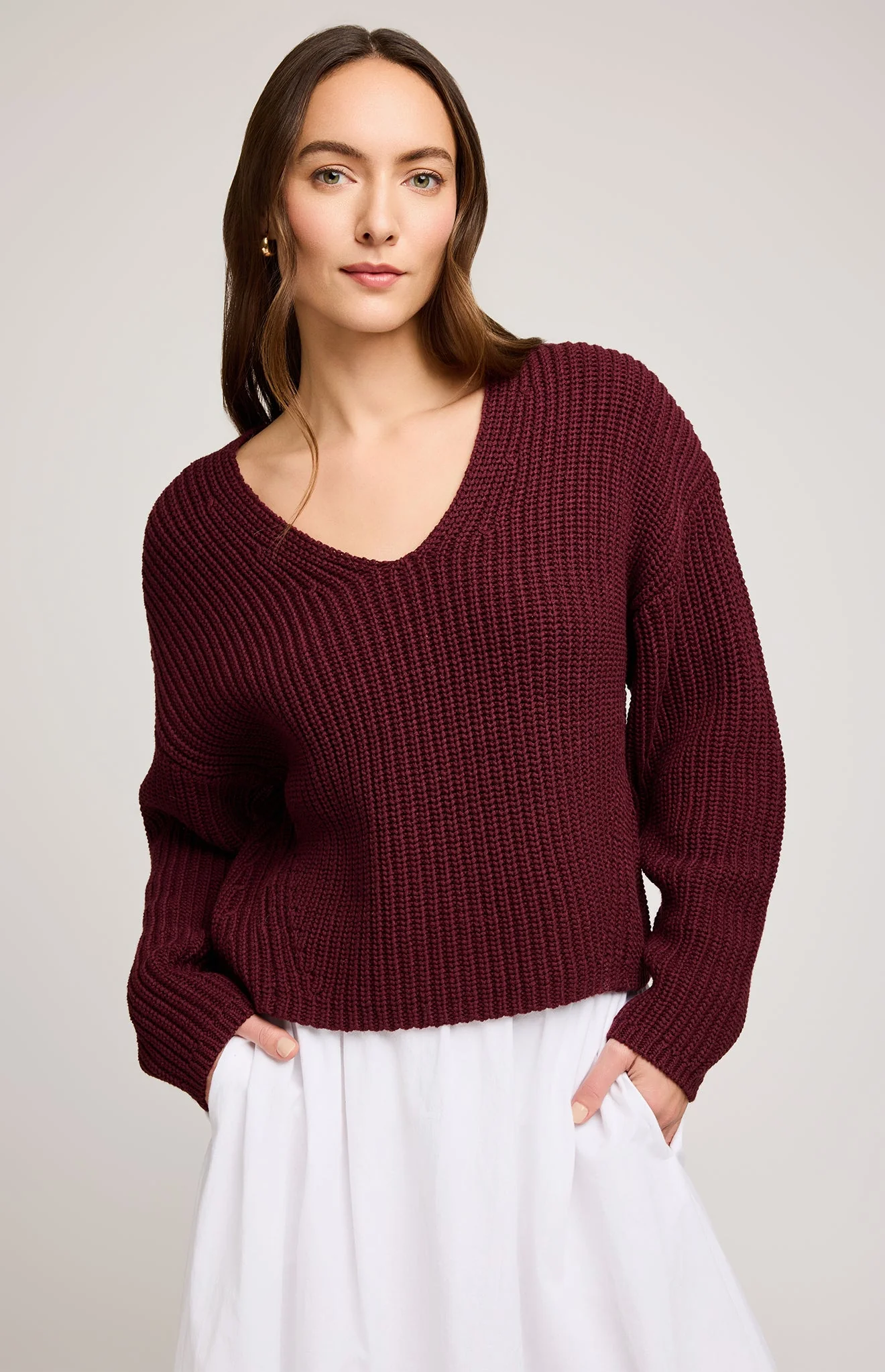 Spencer V-Neck Knit Sweater - Image 10