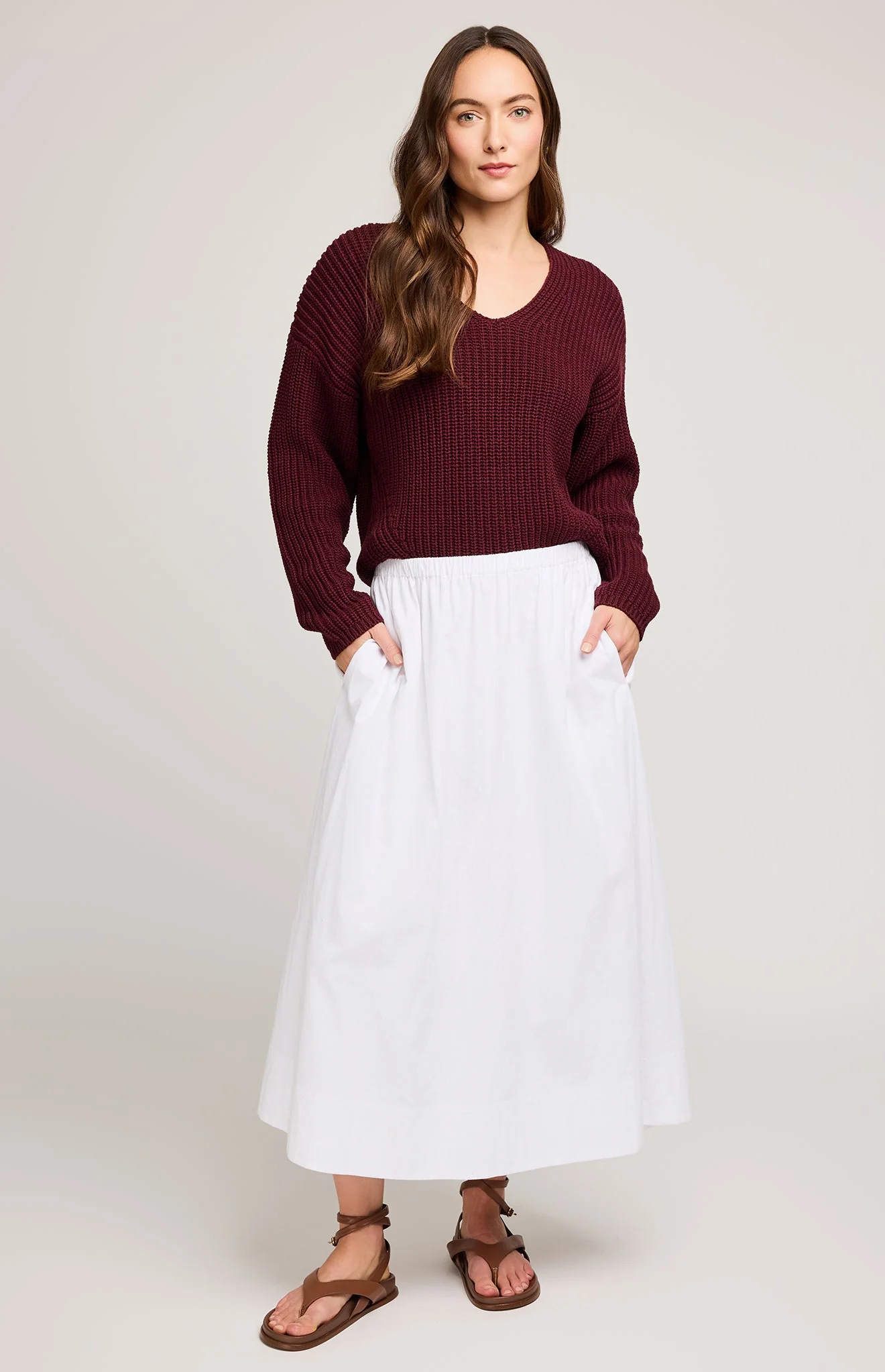 Spencer V-Neck Knit Sweater - Image 11
