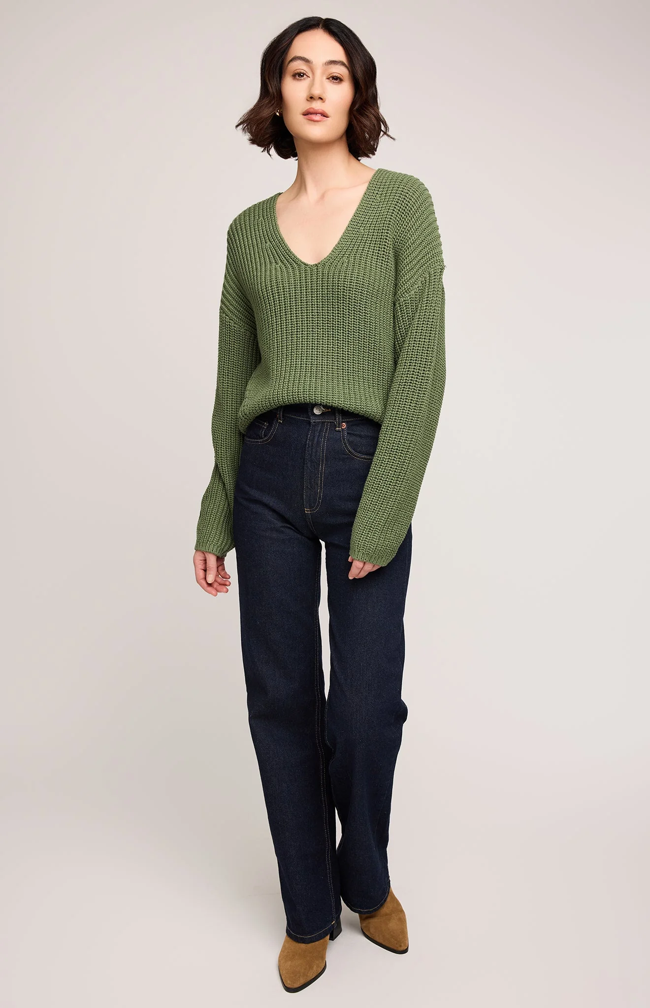 Spencer V-Neck Knit Sweater - Image 12