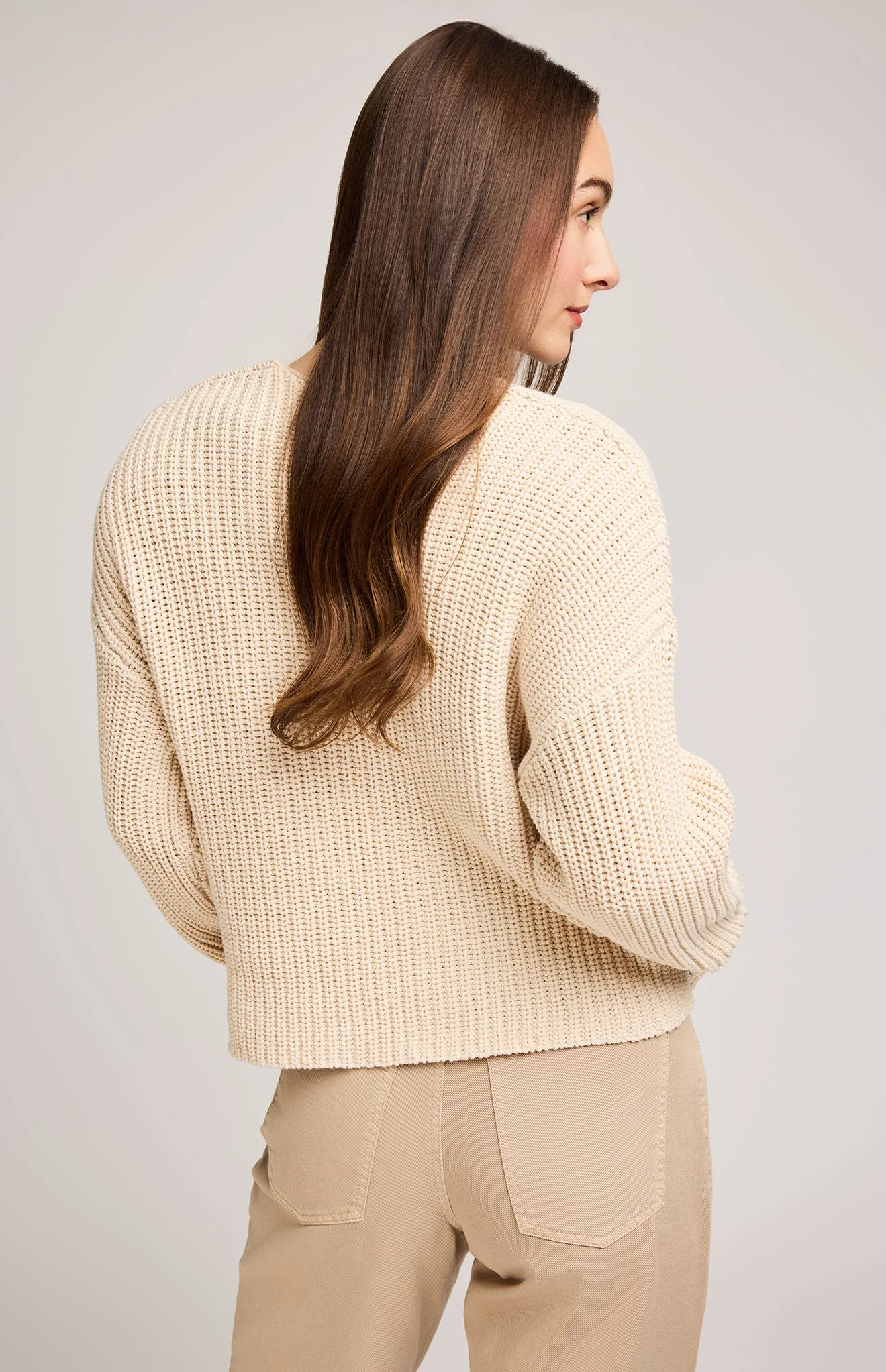 Spencer V-Neck Knit Sweater - Image 16