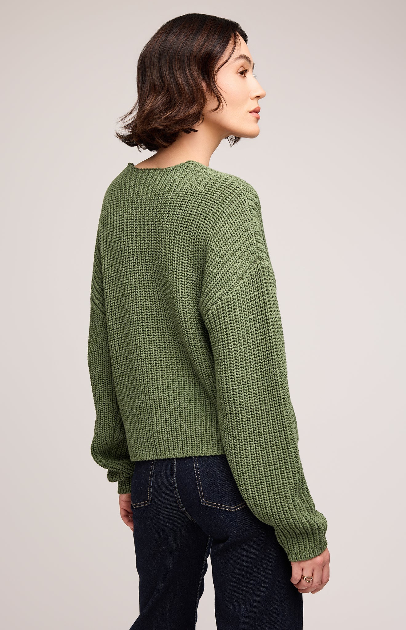 Spencer V-Neck Knit Sweater - Image 19