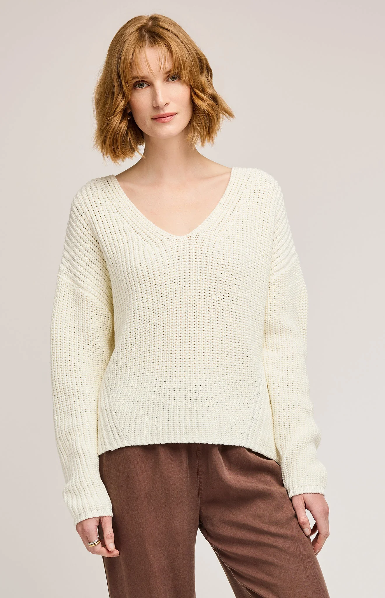 Spencer V-Neck Knit Sweater - Image 25