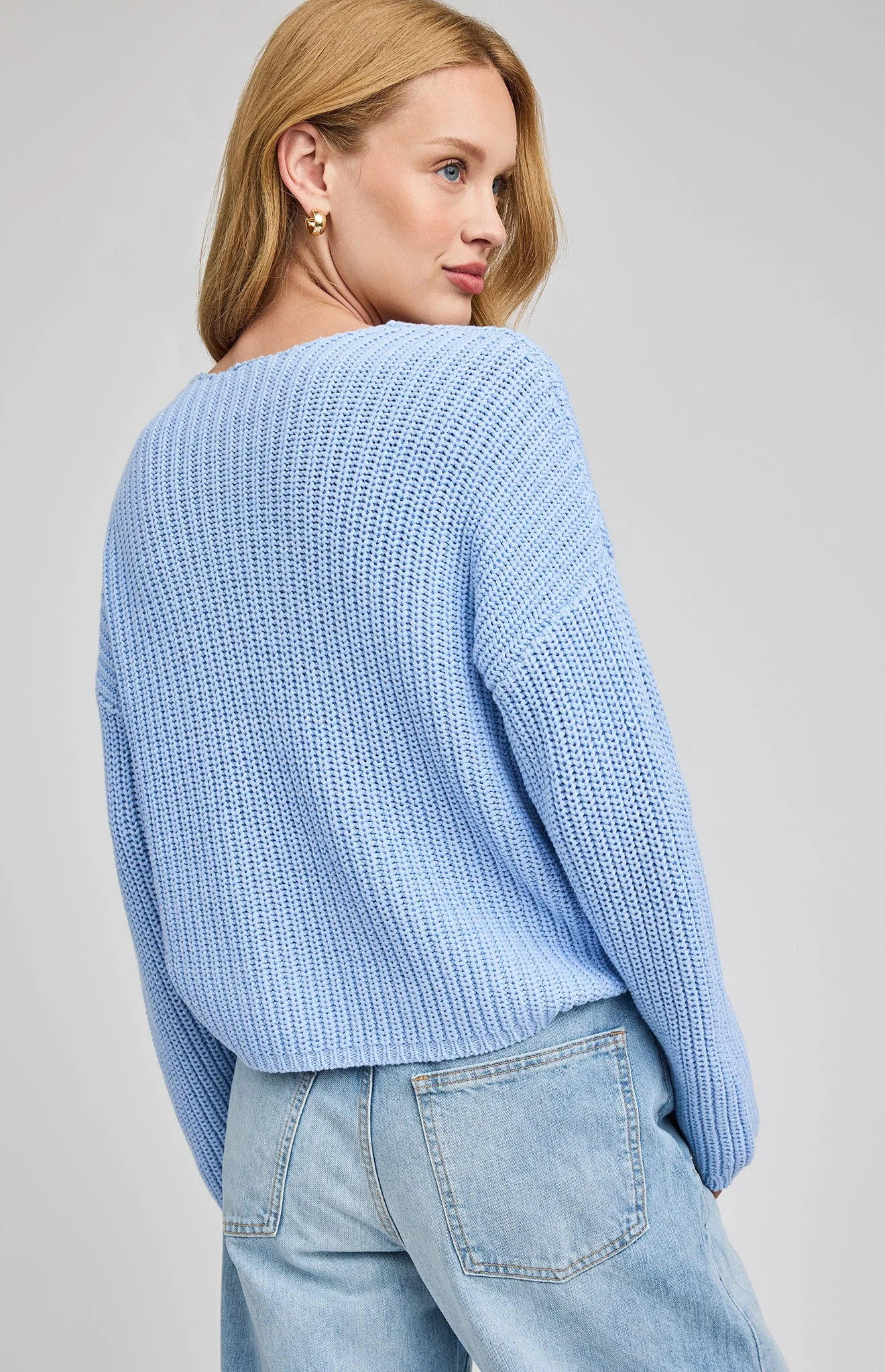 Spencer V-Neck Knit Sweater - Image 5